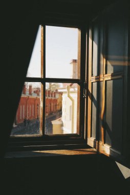 Binadaki pencere, penceredeki ışık