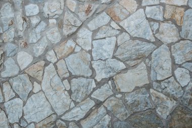 Doğal taş duvar, gri taş desen