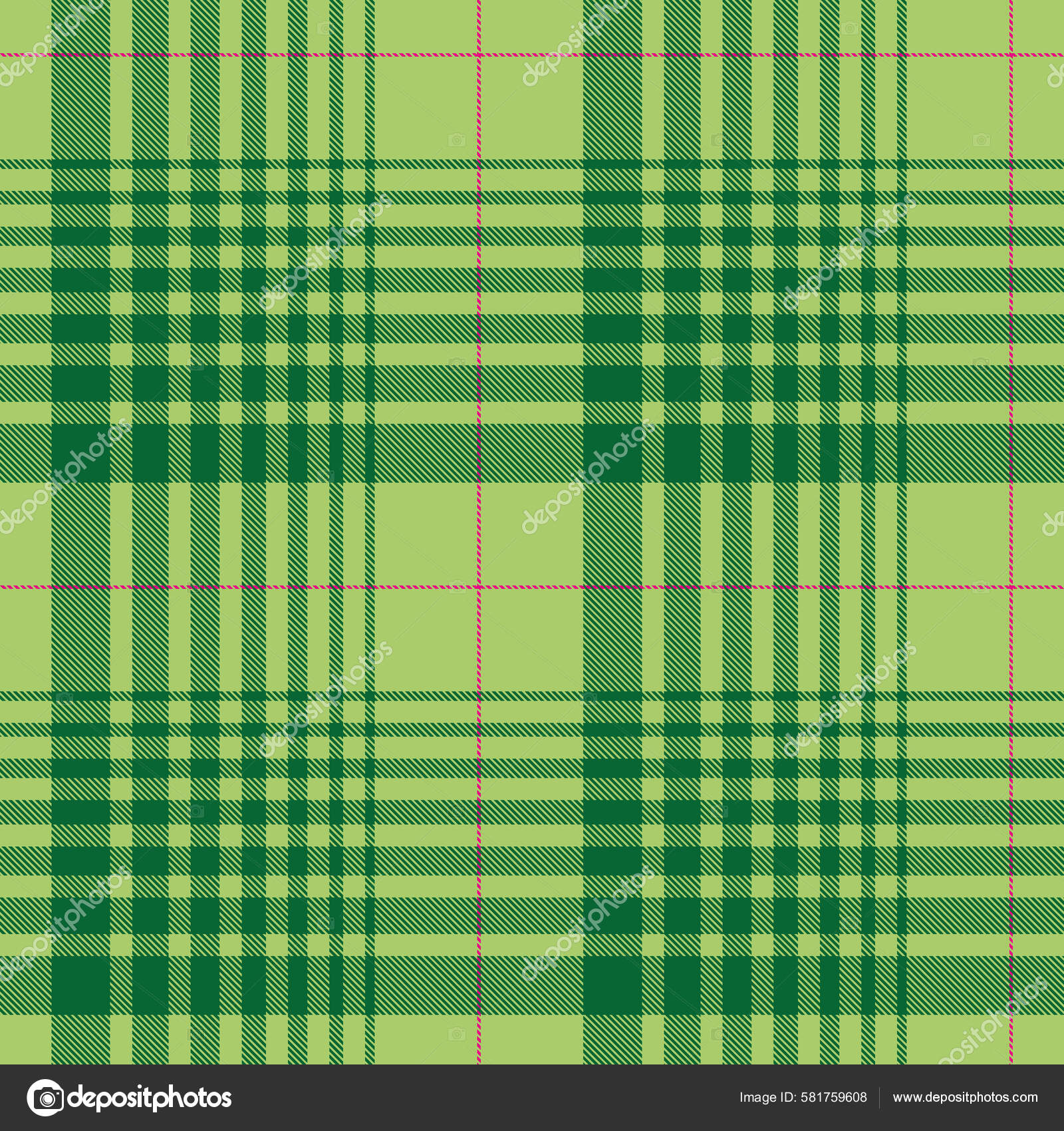 Tartan plaid pattern background. Seamless multicolored dark check