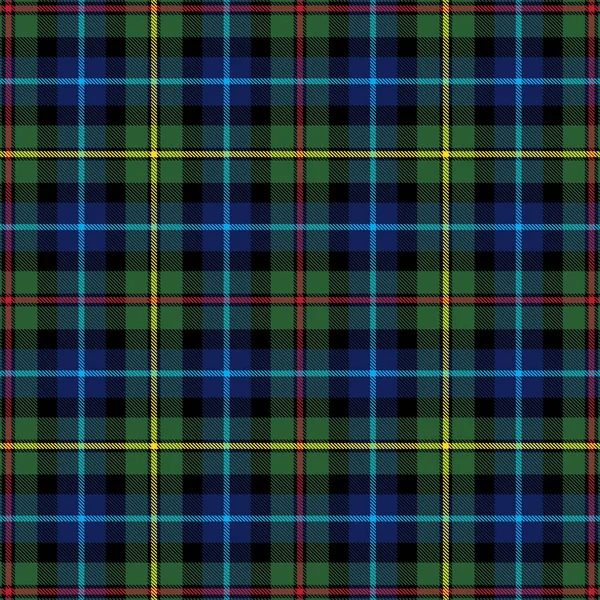 Siyah, kırmızı ve mavi, sarı, yeşil. Tartan Ekoseli Ekoseli Düzen Arkaplanı. Flannel Shirt Tartan desenleri. Duvar kağıtları için Moda Döşeme Vektörü ResmiComment.