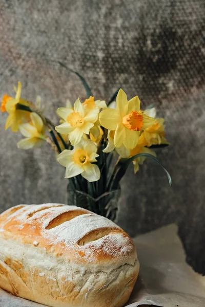 taze ekmek ve tahıl kulaklar açık alanları yakın: