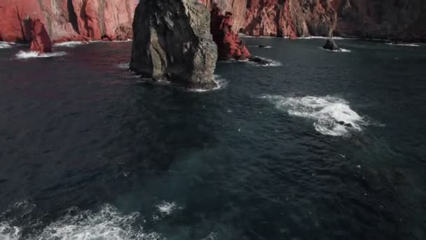Landschaft des Ponta de Sao Lourenco. Madeira — Stockvideo