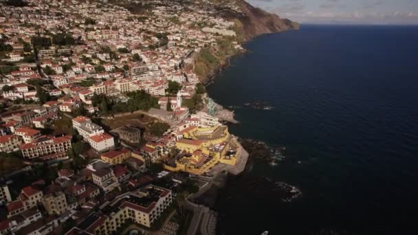 Funchal város, Madeira sziget fővárosa — Stock videók