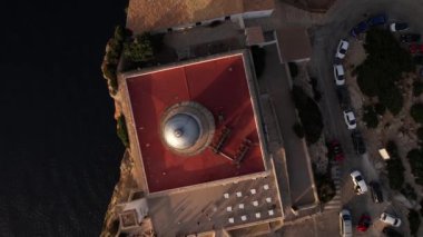 Mallorca 'daki Kaptan de Formentor deniz feneri.