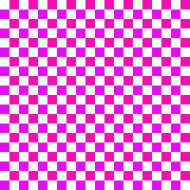Arkaplan, kumaş, duvar kağıdı ve ambalaj için pembe, puple ve beyaz tartan deseni