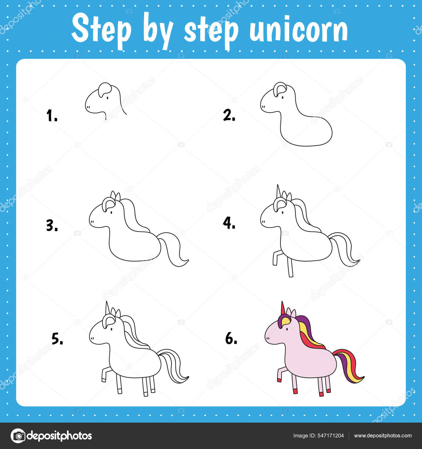 Como Desenhar UNICORNIO