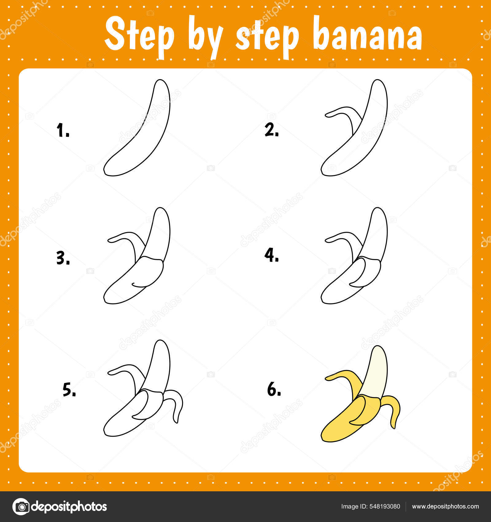 COMO DESENHAR BANANA (FÁCIL)/ HOW TO DRAW BANANA (EASY)