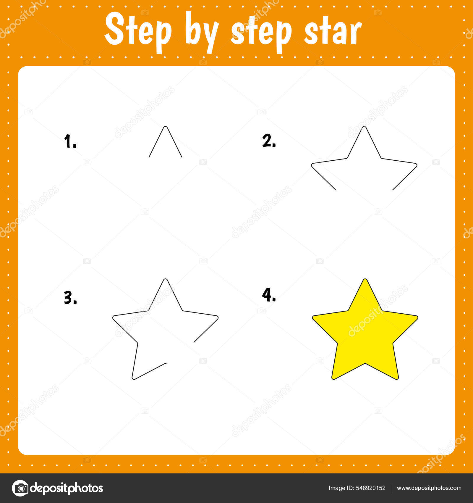 como dibujar una estrella de mar paso a paso