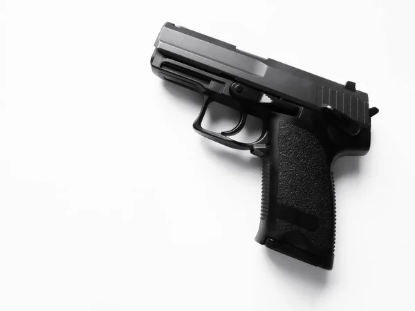 Pistola Semi Automática Moderna Analor Agente Polícia Para Jogos Perseguidor — Fotografia de Stock