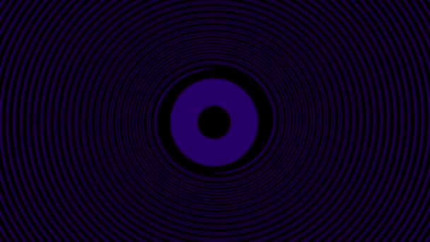 Fond Violet Des Cercles Remplissage Couleur Transition Pour Vidéo Économiseur — Video