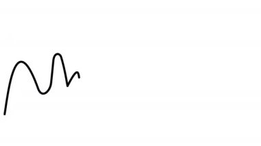 Artan değerlere sahip basit bir okun canlandırması. 