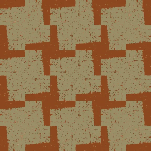 Patrón Vectorial Terracota Beige Formas Textura Diseño Repetible Abstracto Colores — Vector de stock