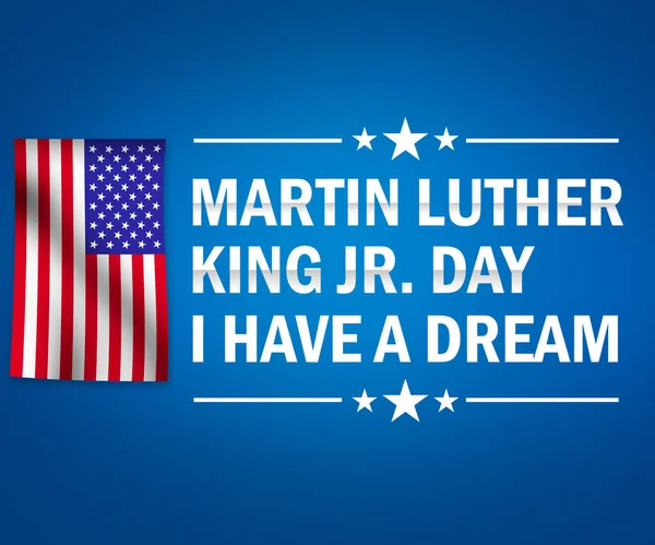 День Мартина Лютера Кинга Младшего Концепция Патриотизма — стоковое фото