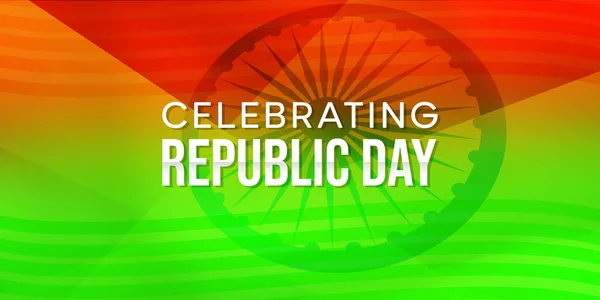 Świętujemy Dzień Republiki Indyjskiej Streszczenie Tapety Tle Nowoczesne Tło Patriotyczne — Zdjęcie stockowe