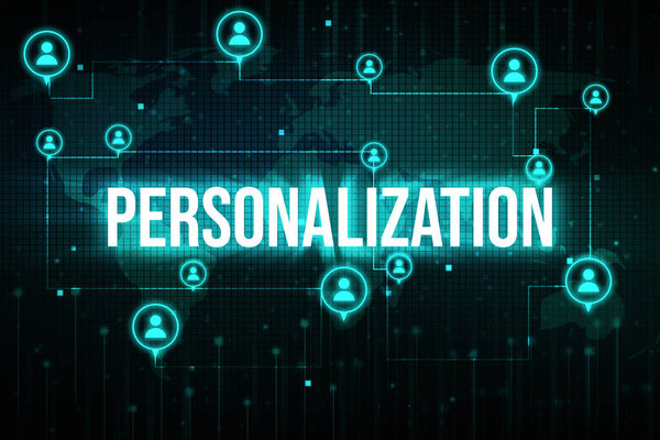 Технология персонализации с подключением иконок на карте мира. Современные и футуристические технологии