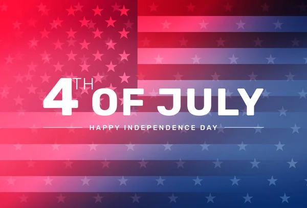 Julho Feliz Dia Independência Para América Dia Independência Dos Estados — Fotografia de Stock