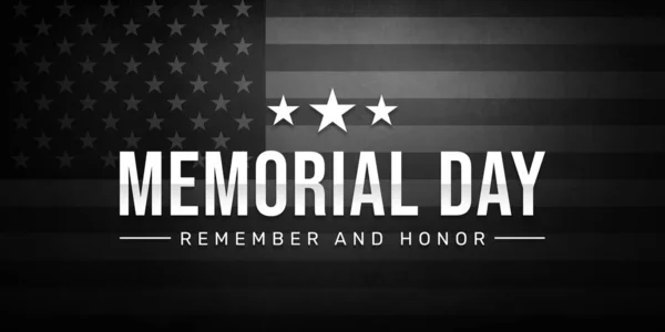 Anma Günü Unutma Onurlandır Amerika Birleşik Devletleri Vatansever Arka Planı — Stok fotoğraf