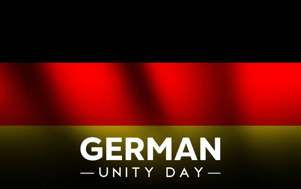 ドイツ統一の日概要ドイツの国旗を振りながらの背景 愛国心と団結の日 Alliphonewallpapers Net — ストック写真