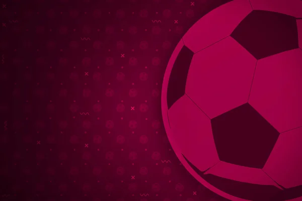 Fußballspiel Abstrakter Hintergrund Mit Lila Farbe Übertragungskulisse Mit Leerstand Punkten — Stockfoto
