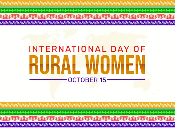 Geleneksel Renkli Sınır Tasarımı Ile Uluslararası Kırsal Kadın Duvar Kağıdı — Stok fotoğraf