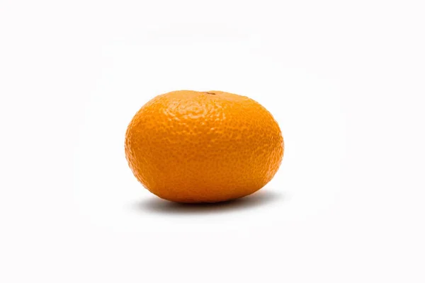 Mandarino Sfondo Bianco Isolato Hphoto — Foto Stock