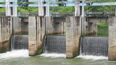 Tayland 'ın kırsal kesimindeki kanalları küçük barajlar tıkıyor
