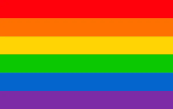 Gay Trots Vlag Lgbt Regenboog Kleuren Achtergrond — Stockfoto