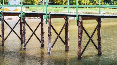 ahşap köprü yapısı kavramı