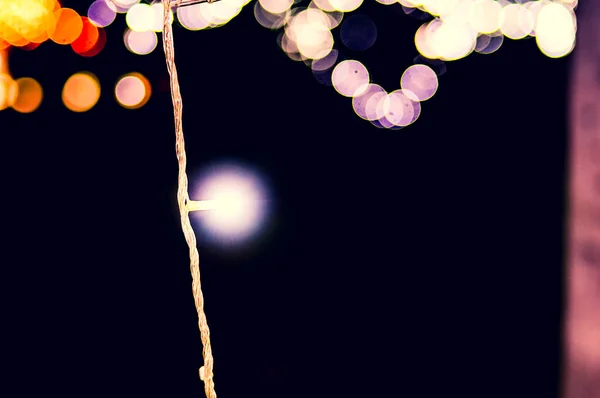 Abstract Background Beautiful Colorful Bokeh Festive Bokeh — стоковое фото