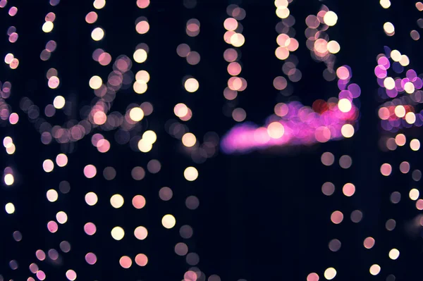 Abstract Background Beautiful Colorful Bokeh Pink Bokeh Love Valentine Day — Foto Stock