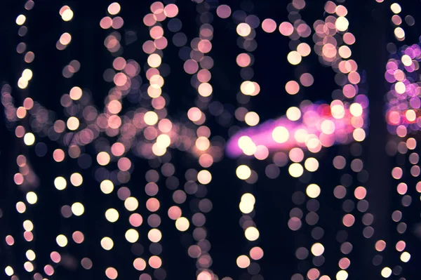 Abstract Background Beautiful Colorful Bokeh Pink Bokeh Love Valentine Day — Stock Photo, Image