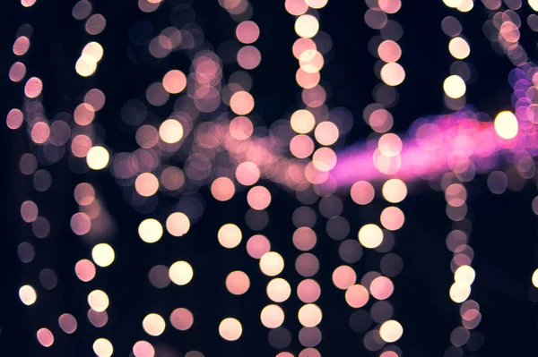 Abstract Background Beautiful Colorful Bokeh Pink Bokeh Love Valentine Day — Stock Photo, Image