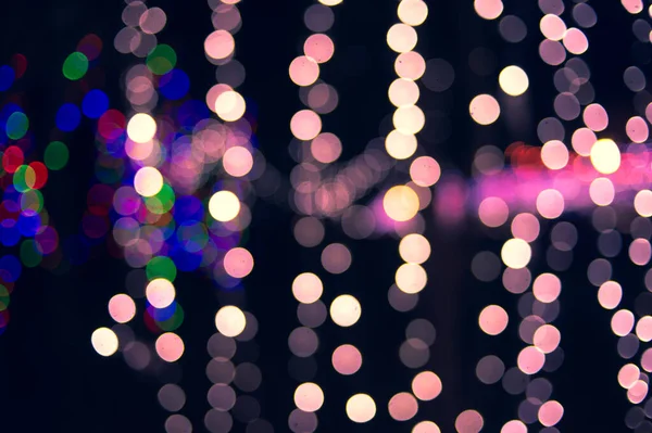 Abstract Background Beautiful Colorful Bokeh Pink Bokeh Love Valentine Day — Stock Photo, Image