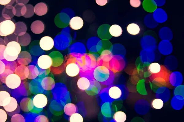 Abstract Background Beautiful Colorful Bokeh Pink Bokeh Love Valentine Day — Stock Photo, Image