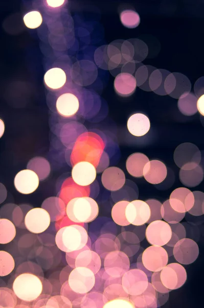 Fondo Abstracto Hermoso Bokeh Colorido Bokeh Rosa Para Amor Día —  Fotos de Stock