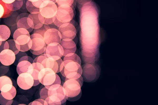 Abstract Background Beautiful Colorful Bokeh Pink Bokeh Love Valentine Day — Stockfoto