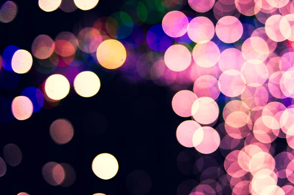 Abstract Background Beautiful Colorful Bokeh Pink Bokeh Love Valentine Day — Stock fotografie