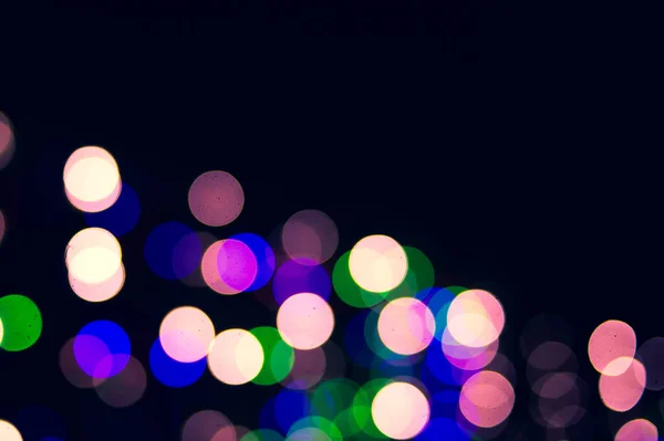 Abstract Background Beautiful Colorful Bokeh Festive Bokeh — Stockfoto