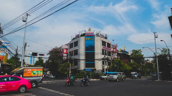 Imagem Durante Uma Viagem Cidade Velha Bangkok Fevereiro 2022 Bangkok — Fotografia de Stock