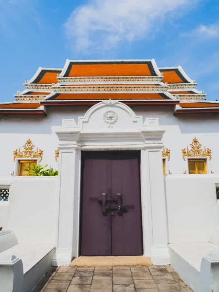 Prachtige Tempel Tijdens Een Reis Oude Stad Van Bangkok Februari — Stockfoto