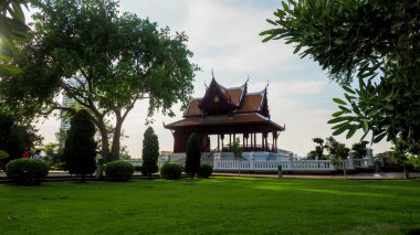 Tayland 'daki Bangkok' taki güzel Tayland tapınağı