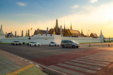 24 Şubat 2022 'de Bangkok, Tayland' da yapılan bir turda güzel tapınaklar.