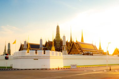 Wat Phra Kaew Morakot, Tayland 'da 24 Şubat 2022' de Bangkok 'ta ziyaret edilmesi gereken önemli bir tapınaktır..