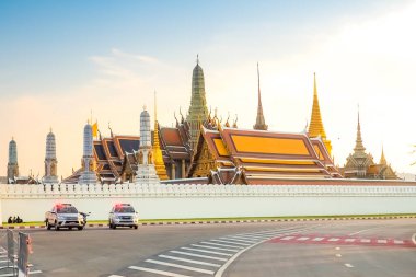 Wat Phra Kaew Morakot, Tayland 'da 24 Şubat 2022' de Bangkok 'ta ziyaret edilmesi gereken önemli bir tapınaktır..