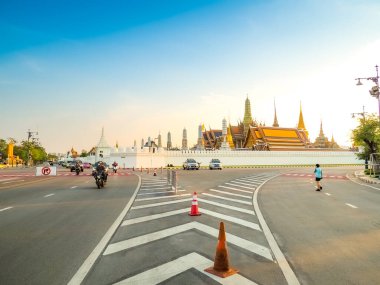 Wat Phra Kaew Morakot, Tayland 'da 24 Şubat 2022' de Bangkok 'ta ziyaret edilmesi gereken önemli bir tapınaktır..