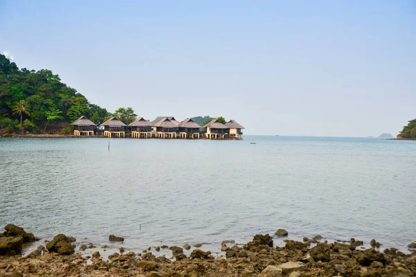 Vista Mar Noite Mar Koh Chang Província Trat Tailândia — Fotografia de Stock