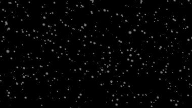 closeup of snowflakes on black background 