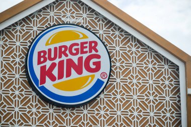 Tayland 'da Burger King imzası, 1 Mayıs 2022, Phuket, Tayland.