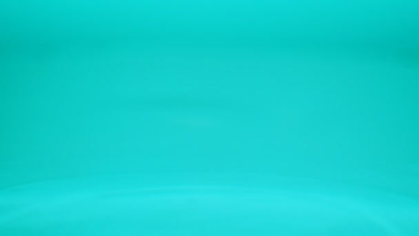 水とスプラッシュの滴 青いスプラッシュ水ドロップ ラウンドウォータードロップ ガラス ドロップ スプラッシュ スプレー 水の抽象的な形状の水ドロップ 水の形抽象的背景概念 — ストック動画