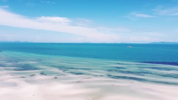 Чудовий Вигляд Моря Морський Вид Кох Самуї Таїланді Прекрасний Розслабляючий — стокове відео
